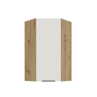 Szafka narożna górna 60 cm AURO WH/AR 60x60 GN-108 1F 45 antyfinger